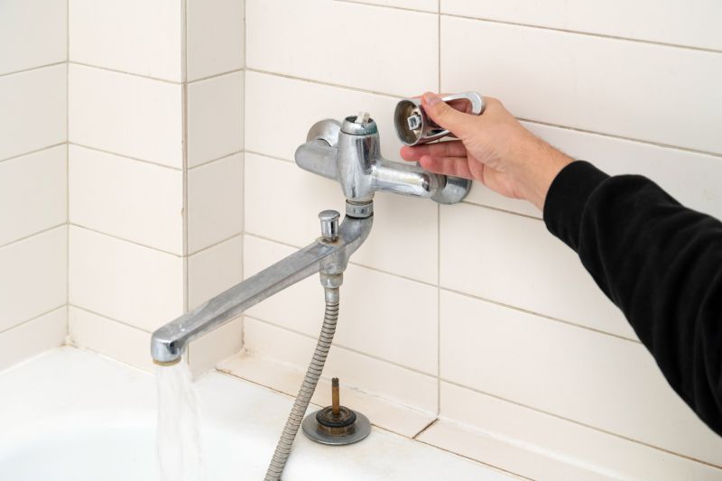 Plumber Fixing a Shower Valve