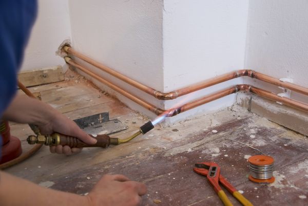 Copper Pipe Repair in Cumming