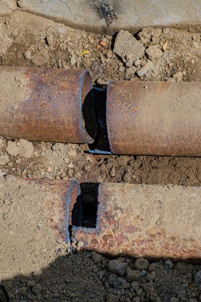 Corroded Pipe Repair in Cumming